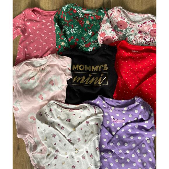 Infant Long Sleeve Onesies 12 Months - Picture 2 of 4